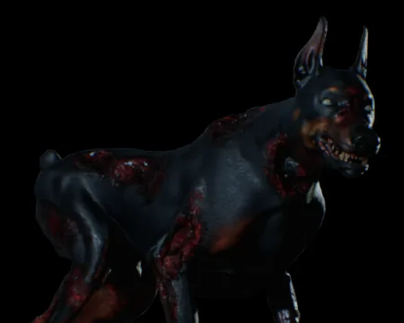 Зомби-собака — Resident Evil 2 (ремейк, 2019)