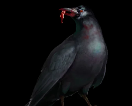Заражённая ворона — Resident Evil 2 (1998)