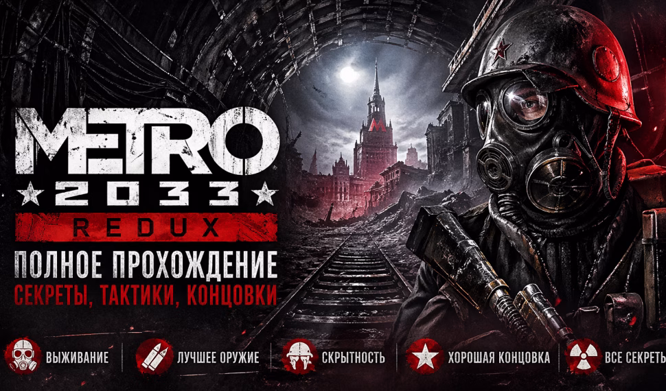Прохождение Metro 2033 Redux