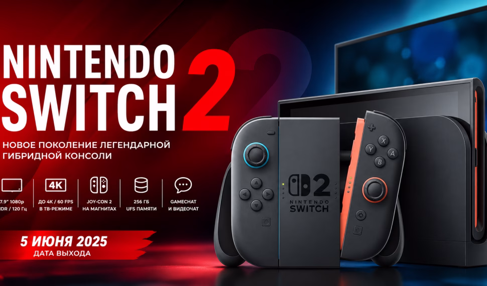 Обзор на приставку Nintendo Switch 2