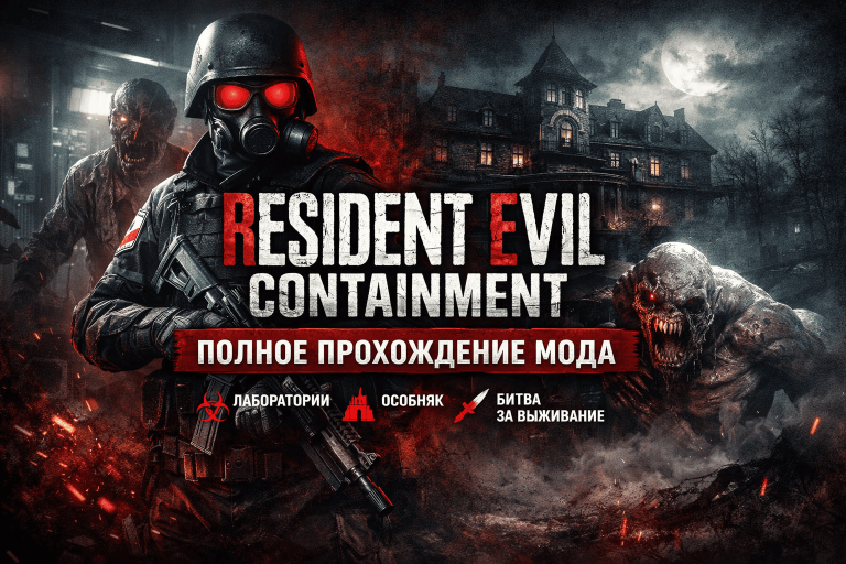 Прохождение Resident Evil Containment | MOD