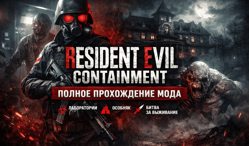 Прохождение Resident Evil Containment | MOD