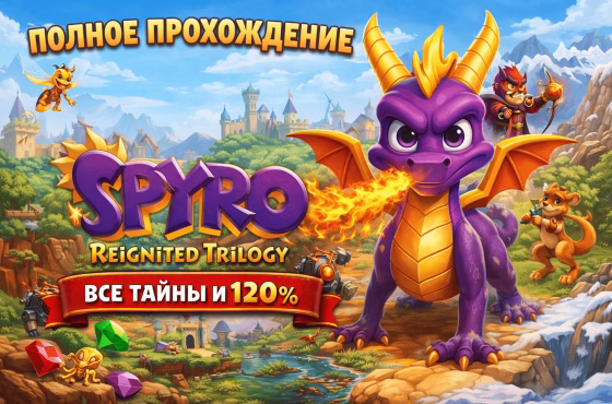 Прохождение Spyro Reignited Trilogy