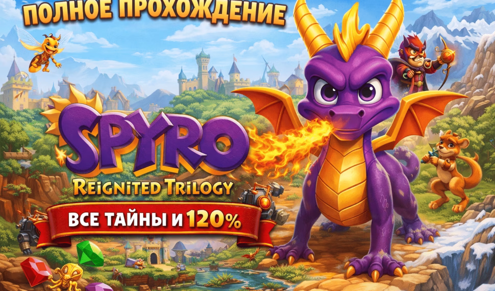 Прохождение Spyro Reignited Trilogy