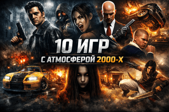 10 игр с атмосферой 2000-х
