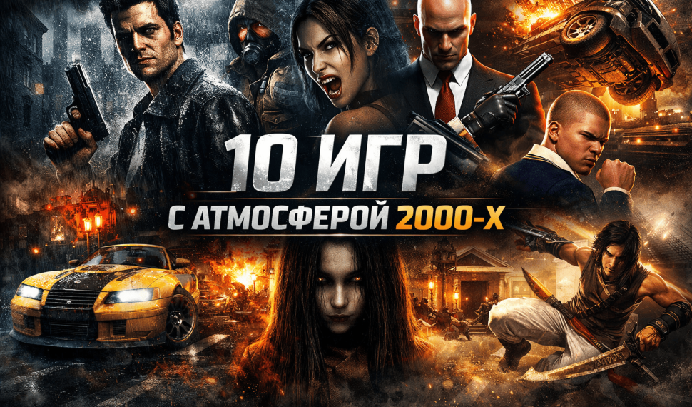10 игр с атмосферой 2000-х