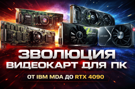 Эволюция видеокарт пк от первой к последней