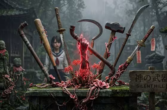 Оружие из игры Silent Hill f