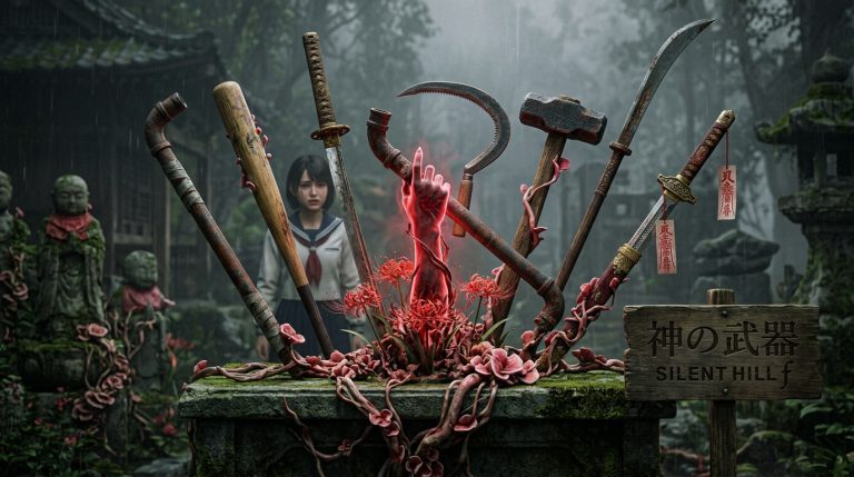 Оружие из игры Silent Hill f