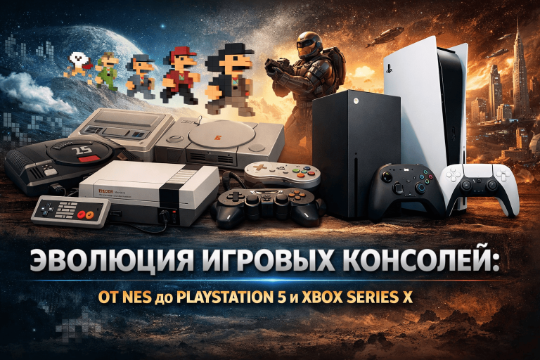 Эволюция игровых приставок