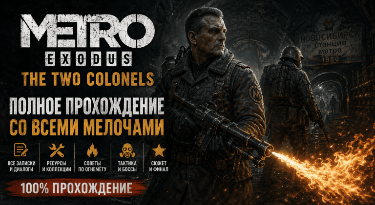 Прохождение Metro Exodus — The Two Colonels