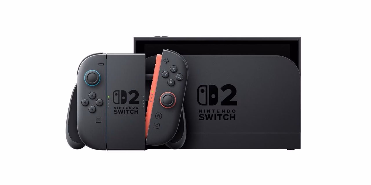 Nintendo Switch 2 с док-станцией и Joy-Con 2