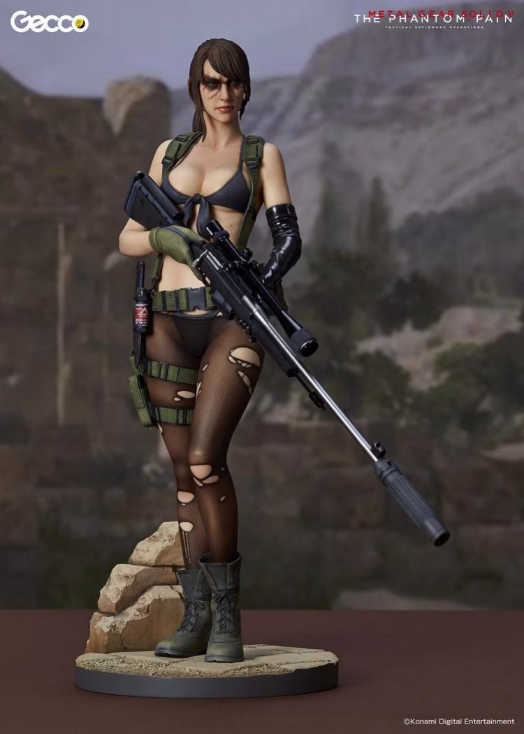 Фигурка Молчуньи Quiet из Metal Gear Solid V от Gecco