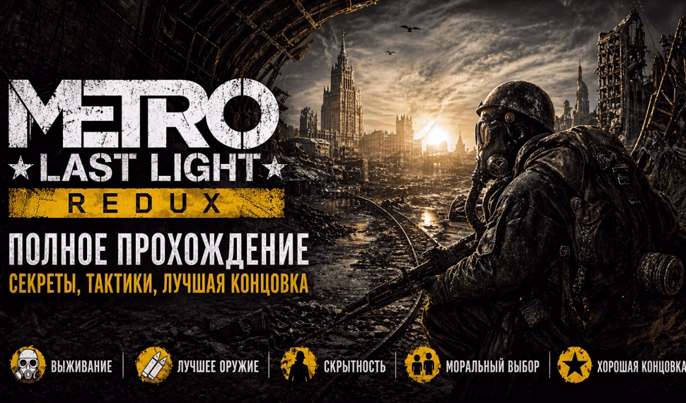 Прохождение Metro Last Light Redux