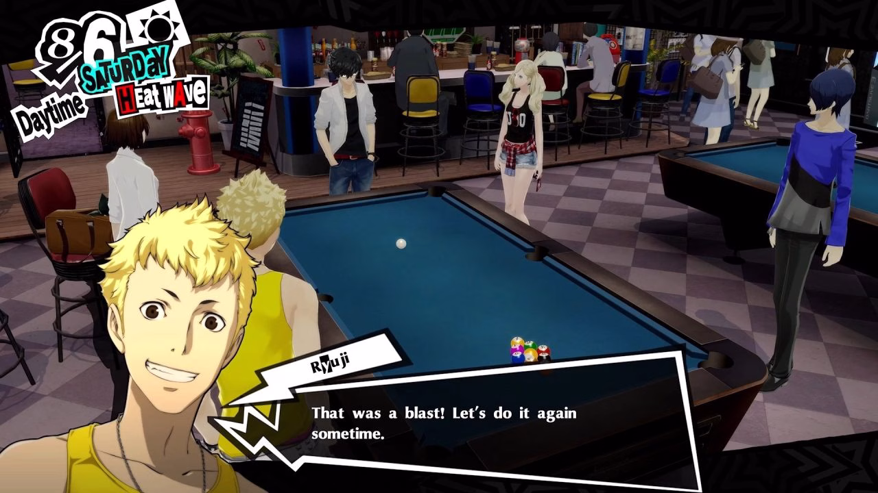 Persona 5 Royal — повседневная жизнь и активности