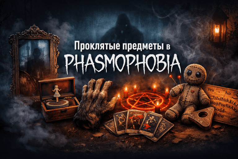 Phasmophobia список проклятых предметов
