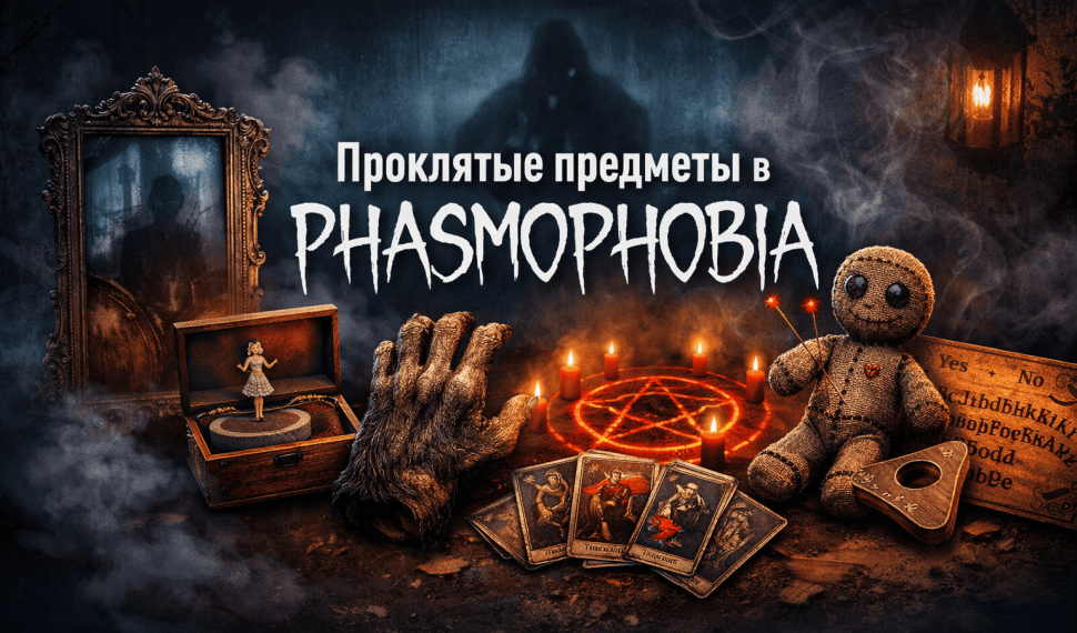 Phasmophobia список проклятых предметов